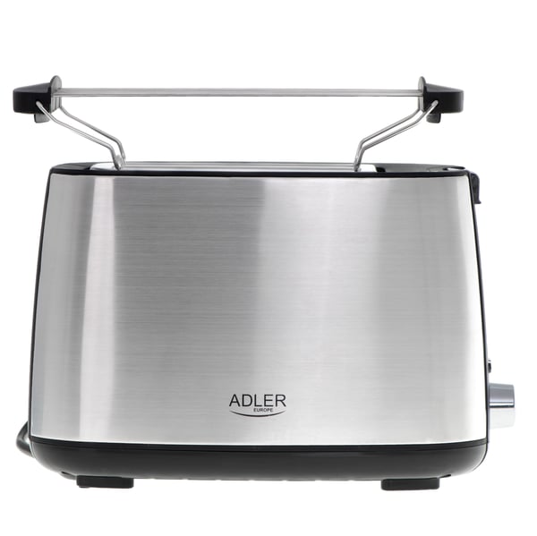 Adler AD 3214, 2 skiver, Sølv, Rustfritt stål, Nivå, Rotasjon, 900 W, 220 - 240 V