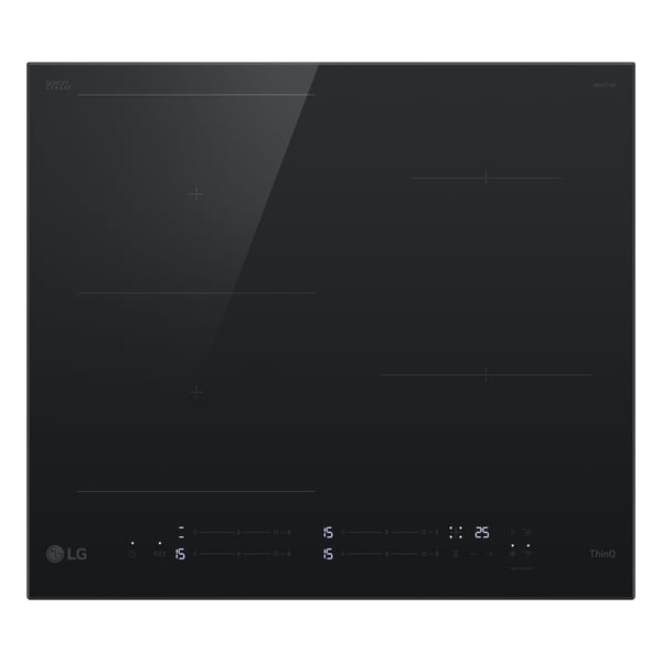 LG CBIZ2435B, Svart, Inbyggnad, 59 cm, Induktionshäll, Keramik, 4 zon(er)