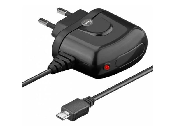 Techly IPW-USB-MICRO2, Innendørs, AC, 5 V, 2 A, 1,5 m, Svart