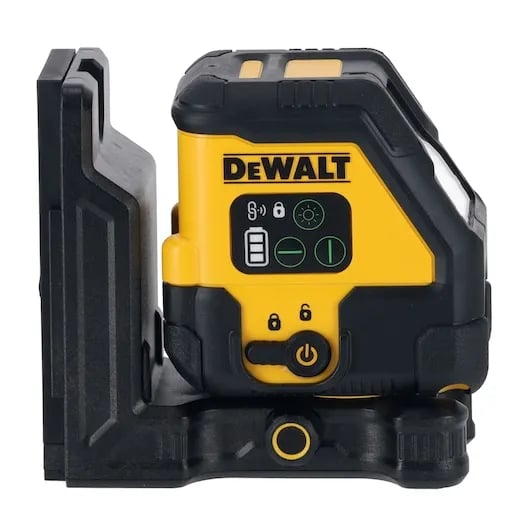DeWALT DCLE14201RB-XJ korslinjelaser 30 m röd IP65, gul