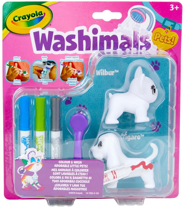 Crayola 74-7252, Leksaksfigursset, 3 År, Multifärg