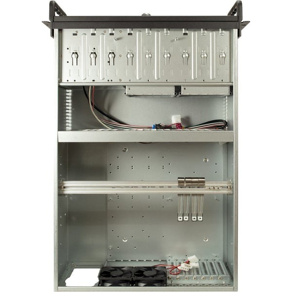 Inter-Tech IPC 4129L - Rackmonterbar 4U - SSI EEB - ingen strømforsyning (ATX / PS/2) - USB