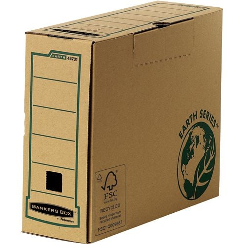 Fellowes 4473102, Paperi, Ruskea, Vihreä, A4, Paperi, 100 mm, 350 mm