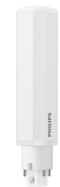 Philips CorePro LED PLC - LED-lyspære - mattslipt finish - G24q-3 - 9.5 W - klasse E - kjølilg hvitt lys - 4000 K