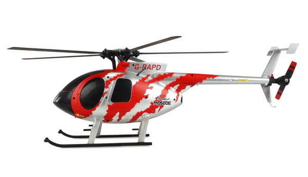 Amewi AFX MD500E sivilt RC helikopter RTF