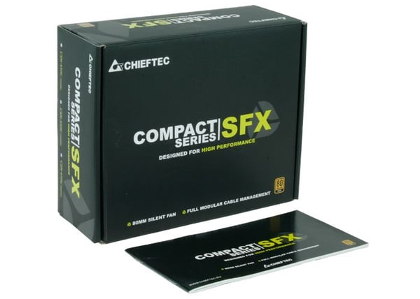 Chieftec CSN-650C nätaggregat 650 W 80 PLUS Gold SFX, fullmodulärt