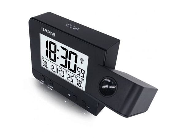 GARNI GARNI140, Svart, Inomhustermometer, Termometer, 20 - 95%, 0,1 ° C, -9 - 50 ° C
