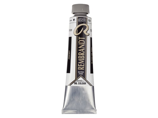 Artequipment TALENS REMBRANDT 40ML 104 - ZINC WHITE - öljymaali uniw