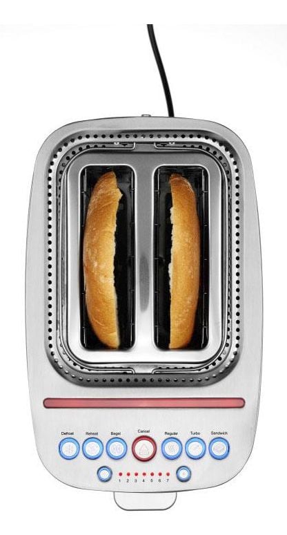 Solis Sandwich toster, 2 skivor, Grå, Rostfritt stål, 1635 W, 220-240 V, 50/60 hz