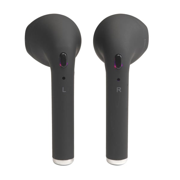 DENVER TWE-46 - Ægte trådløse øretelefoner med mik. - ørespids - Bluetooth - sort