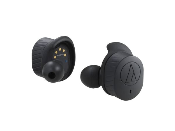 Audio-Technica ATH-SPORT7TW, Langaton, 20 - 25000 Hz, Urheilu, 12,8 g, Kuulokkeet, Musta