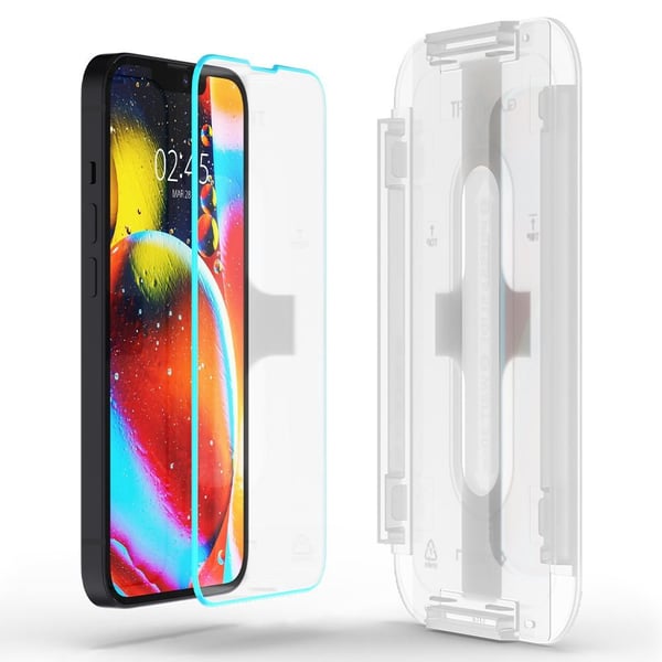 Spigen AGL03385, Apple, iPhone 13 / iPhone 13 Pro, Läpinäkyvä, 2 kpl