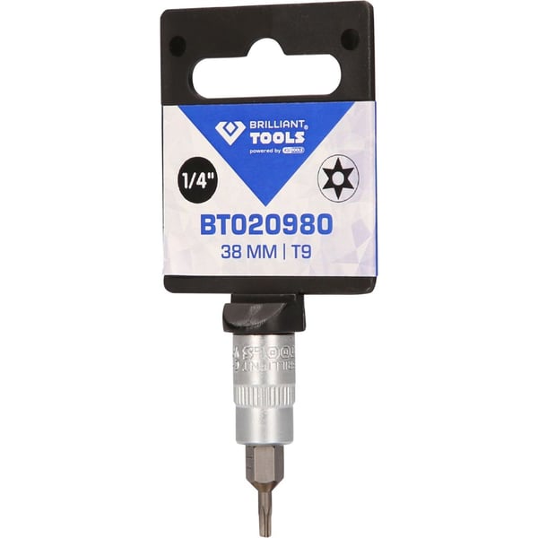 KS TOOLS Werkzeuge-Maschinen GmbH 1/4" Torx-kärkihylsy, pintareiällä, TB9 (BT020980)