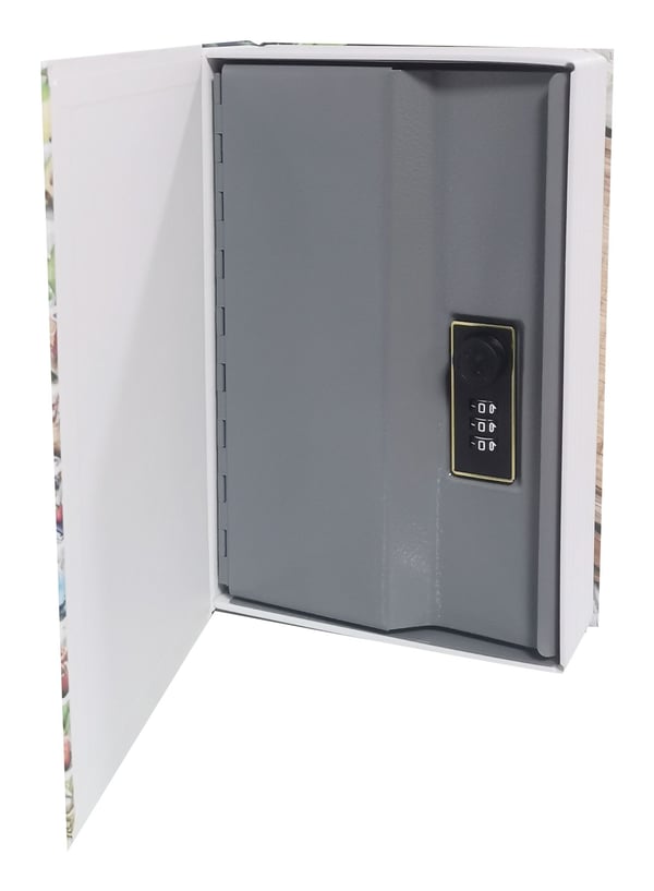 KH Security 370188, Bärbart kassaskåp, Multifärg, Kombinationslås, 150 mm, 55 mm, 240 mm