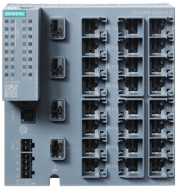Siemens 6GK5224-4GS00-2AC2, Administrerad