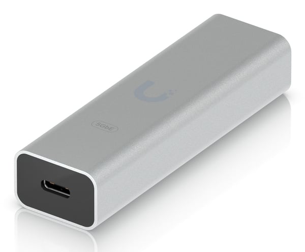 Ubiquiti UniFi - Nettverksadapter - USB-C - 5 Gigabit Ethernet x 1