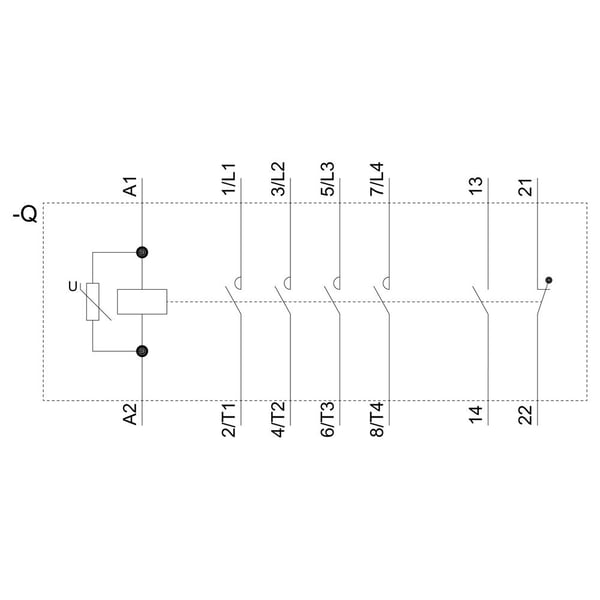 Siemens 3RT2325-2CK60, 102 mm, 76 mm, 112 mm, 131 mm, 541 g, 1 kpl