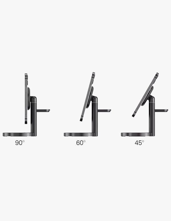 Soundliving Qi 3-i-1 trådløs lader