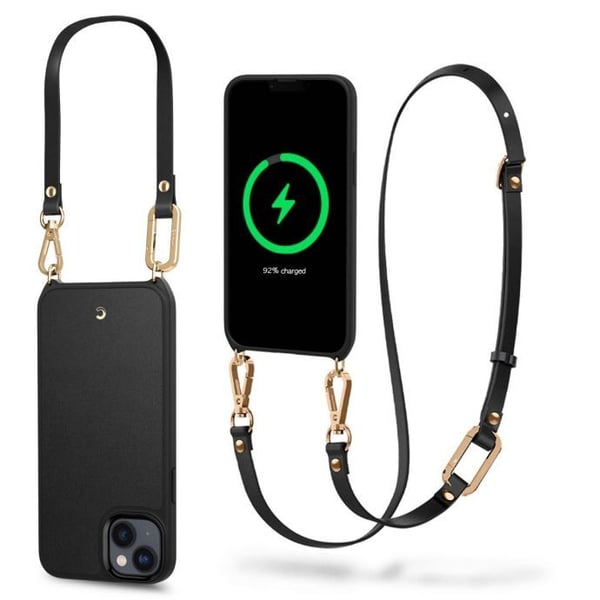 Spigen ACS04948, Suojus, Apple, iPhone 14 Plus, 17 cm (6.7"), Musta