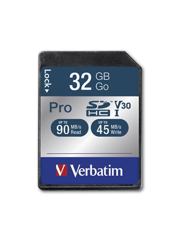 Verbatim PRO 47021 SDHC-muistikortti 32 GB Class 10 UHS-I