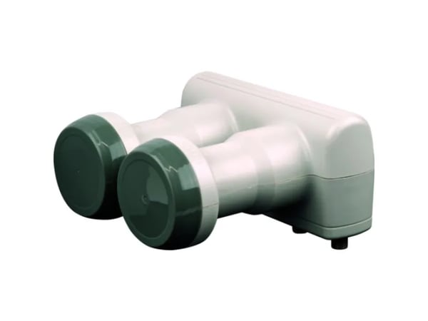 Schwaiger Quad-LNB Monoblock Lys grå