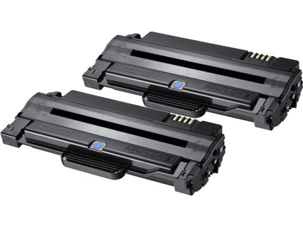 HP MLT-P1052A - 2-pack - Høy ytelse - svart - original - tonerpatron (SV115A) - for Samsung ML-1911, 1916, 2540, 2581, SCX-4600, 4601, 4605, 4610, ...