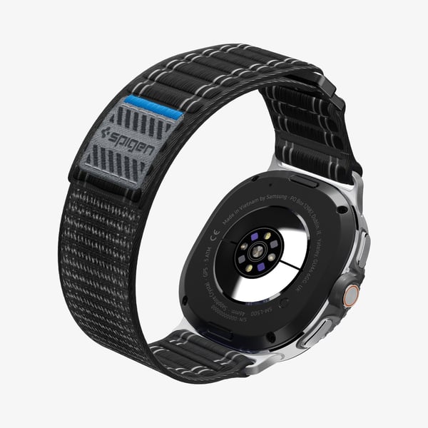 Spigen WBF0, Band, Smartklokke, Svart, Samsung, Watch 8 (40/44 mm)/Watch 8 Classic (46mm), Stoff