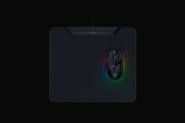 Razer HyperFlux V2 hiirimatto 360 x 311 mm, langaton lataus, Hard Edition