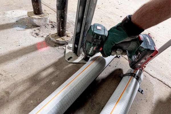 Metabo SSW 18 LTX 300 BL, Iskuväännin, Harjaton, Musta, Vihreä, Punainen, 1/2", 2650 RPM, 300 Nm - SOLO