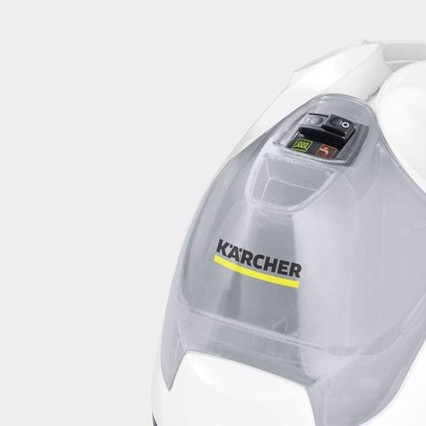 Kärcher SC 4 EasyFix IRON, Sylinterillinen höyrypuhdistin, 0,8 L, Musta, Valkoinen, 50 cm, 100 cm, 4 m