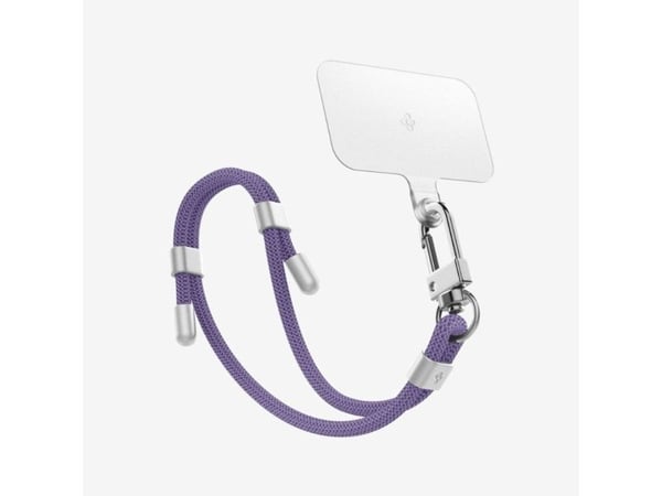 Spigen Cross Body Strap 2 Set, Hihna, Purppura, Kangas, Metalli, Universaali, 2 kpl