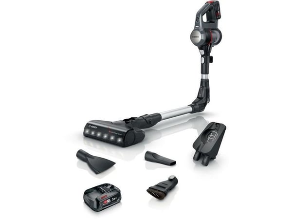Bosch Unlimited 7 BBS712A – Imuri – sauva-/käsimalli (2-in-1) – pussiton – langaton – antrasiitti – 2 akkua, laturi mukana