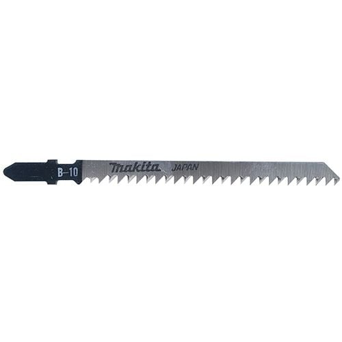 Makita B-10 - Sticksågblad - för trä, plast, plywood - T-skaft - längd: 105 mm (paket om 5)