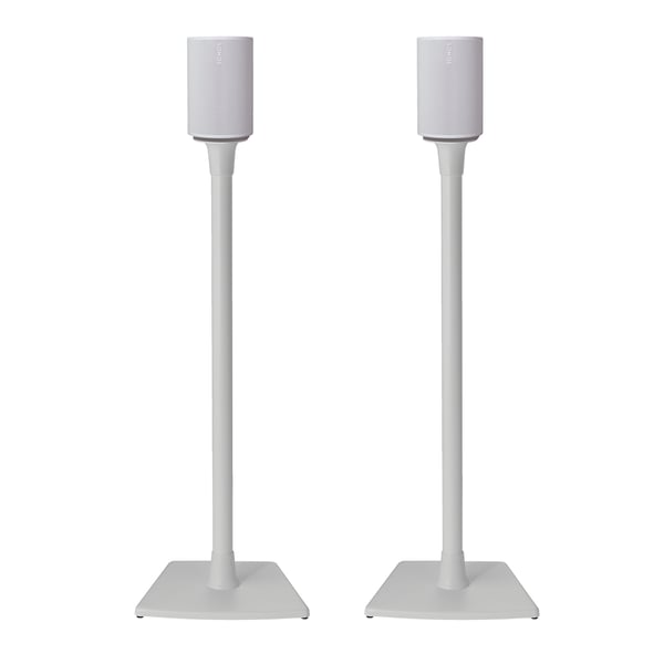 SANUS WSSE12 gulvstativ for Sonos Era 100, stål, hvit, par