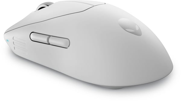 Alienware Pro Wireless Gaming Mouse - Mus - optisk - 6 knapper - kablet, trådløs - USB, 2.4 GHz - månelys