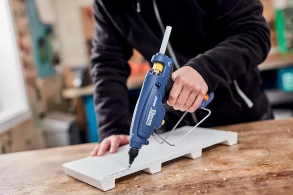 Rapid PRO EG360 Professionell Limpistol, Limpistol, Blå, Akrylnitrilbutadienstyren (ABS), Kartong, Elektronisk, Möbler, Trä, 29,988 g/min, 60 s