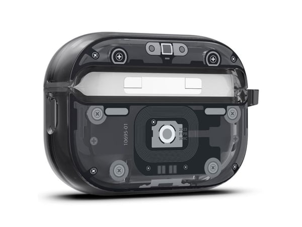 Spigen ACS05593, Boks, Polykarbonat (PC), Termoplastisk polyuretan (TPU), 40 g, Svart, Grå