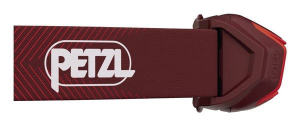 Petzl Actik Core, Taskulamppu otsanauhalla, musta, Painikkeet, Akkutaso, IPX4, LED