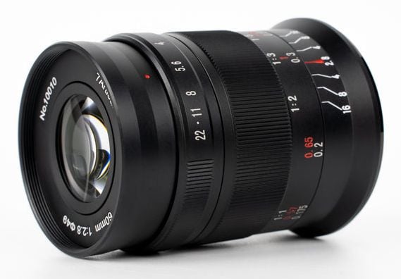 7Artisans 60 mm f/2,8 MKII, makro-teleobjektiv, 11/8, Nikon Z