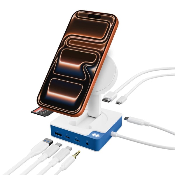 HyperDrive Flex MagCharge - Dokkingstasjon - USB-C - HDMI