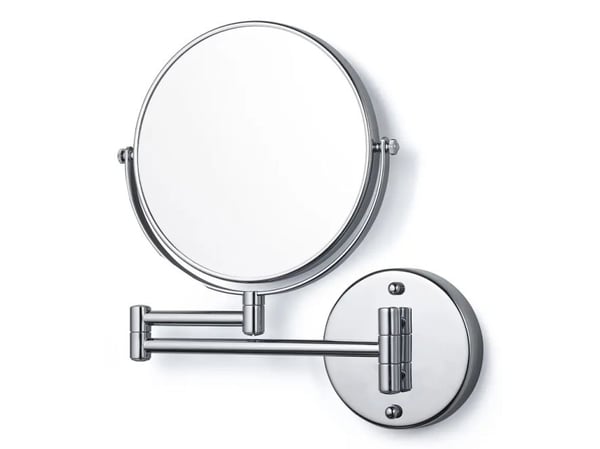 TESA 40611-00000-00, Skruer, Rund, Vegg, Sølv, Messing, Kromfarget, Rustfritt stål, 1x