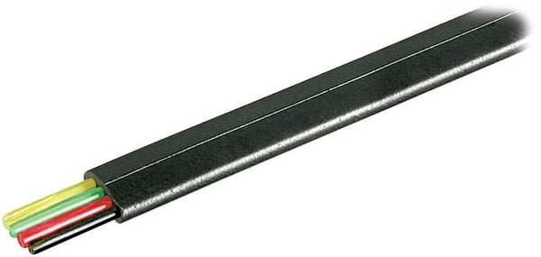 Deltaco Modulaarikaapeli, 4P, kerä, 100m, musta, 100 m, Musta, Kiina, 1 kpl, 1,75 kg, 160 mm