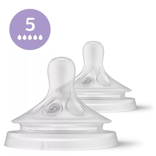 Philips AVENT Natural Response SCY965/02 Natural Response flaskesmokk, Ortodontisk, Anti-kolikkventil, 2 stykker