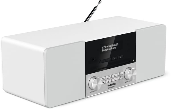 TechniSat 3 - Lydsystem - 2 x 10 watt - hvit