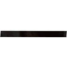 Brady B-595 - Vinyl - matt - permanent självhäftande - vitt på svart - Rulle (1,27 cm x 6,4 m) 1 rulle (rullar) film - för Brady BMP21, BMP21-LAB, ...