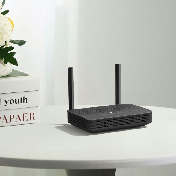 TP-Link XX530V, Wi-Fi 6 (802.11ax), Dobbelbånd (2.4 GHz / 5 GHz), Ethernet/bredbåndsforbindelse, Svart, Frittstående router
