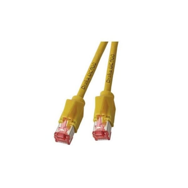 EFB Elektronik K8055.50, 50 m, Cat6a, S/FTP (S-STP), RJ-45, RJ-45, Gult