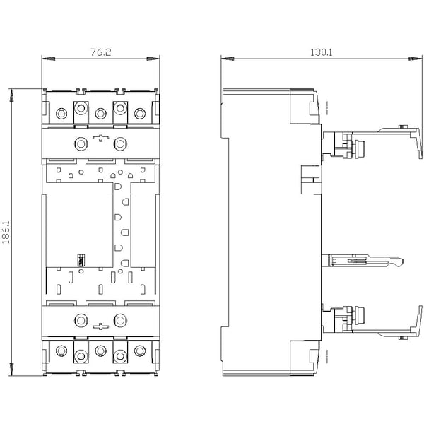 Siemens 3VA9113-0KP00 Effektkontakt-tilbehør 1 stk
