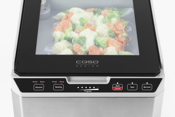 Caso VacuChef 40 kammiotyhjiöpakkaaja, 280 W, musta