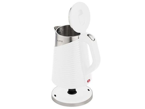 Lafe LAFCZA47469, 1,8 l, 1800 W, Rostfritt stål, Vit, Rostfritt stål, Plast, Överhettningsskydd, Sladdlös